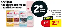 Kruidvat Kruidvat nagelverzorging en nagellakremover aanbieding