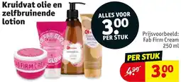 Kruidvat Kruidvat olie en zelfbruinende lotion aanbieding