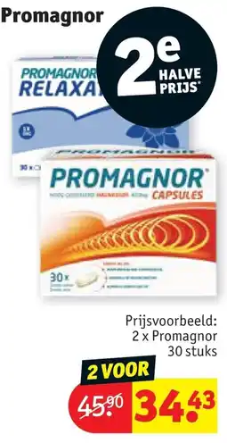 Kruidvat Promagnor capsules aanbieding