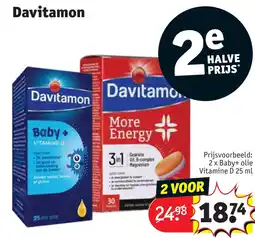 Kruidvat Davitamon Baby+ Vitamine D aanbieding