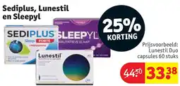 Kruidvat Sediplus, Lunestil en Sleepyl aanbieding