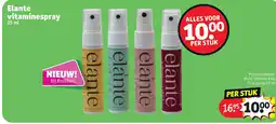 Kruidvat Elante vitaminespray aanbieding