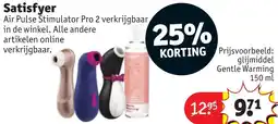 Kruidvat glijmiddel gentle warming aanbieding