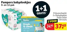 Kruidvat Pampers babydoekjes aanbieding