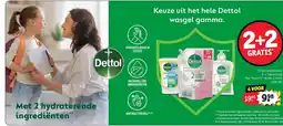 Kruidvat Dettol wasgel aanbieding