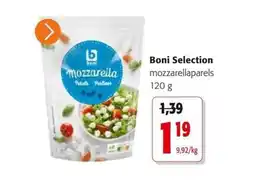 Colruyt Boni Selection mozzarella parels aanbieding