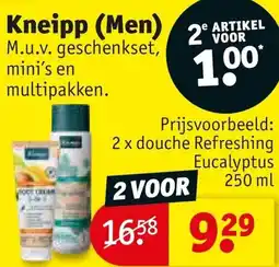 Kruidvat Kneipp (men) aanbieding