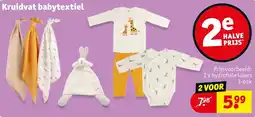 Kruidvat Kruidvat babytextiel aanbieding
