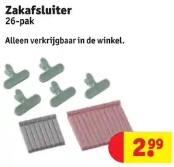 Kruidvat Zakafsluiter aanbieding