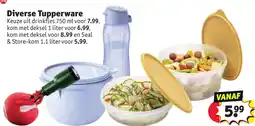 Kruidvat Diverse tupperware aanbieding
