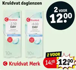 Kruidvat Kruidvat daglenzen aanbieding
