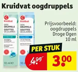 Kruidvat Kruidvat oogdruppels aanbieding