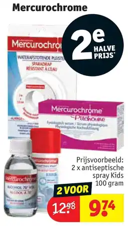 Kruidvat Mercurochrome aanbieding