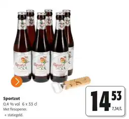 Colruyt Sportzot aanbieding