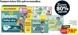 Kruidvat Pampers luiers aanbieding