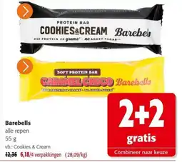 Colruyt Barebells alle repen aanbieding