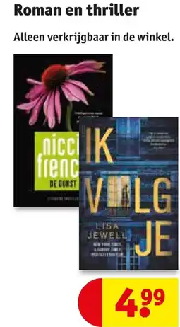 Kruidvat Roman en thriller aanbieding