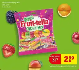 Kruidvat Fruit-tella Chewy Mix aanbieding