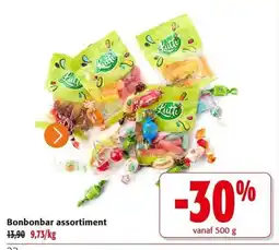 Colruyt Bonbonbar assortiment aanbieding