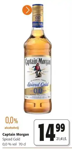 Colruyt Captain morgan spiced gold aanbieding