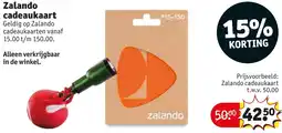 Kruidvat Zalando cadeaukaart aanbieding