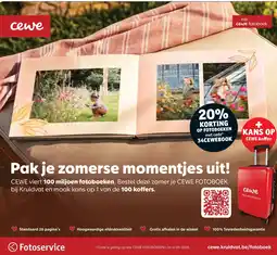 Kruidvat cewe fotoboek aanbieding