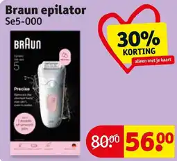 Kruidvat Braun epilator Se5-000 aanbieding