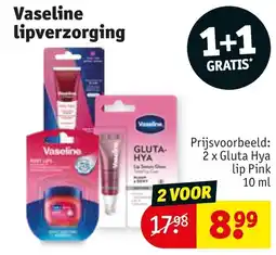 Kruidvat Vaseline lipverzorging aanbieding