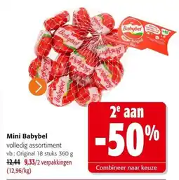 Colruyt Mini Babybel aanbieding