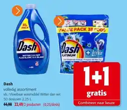 Colruyt Dash volledig assortiment aanbieding