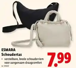 Lidl Esmara schoudertas aanbieding