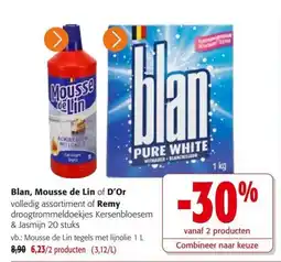 Colruyt Blan, Mousse de Lin of D'Or aanbieding