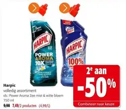Colruyt Harpic volledig assortiment aanbieding