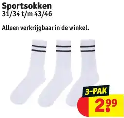 Kruidvat Sportsokken aanbieding