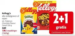 Colruyt Kellogg's alle ontbijtgranen of repen aanbieding