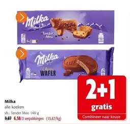 Colruyt Milka alle koeken aanbieding