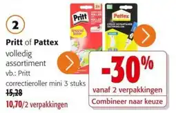Colruyt Pritt of Pattex volledig assortiment aanbieding