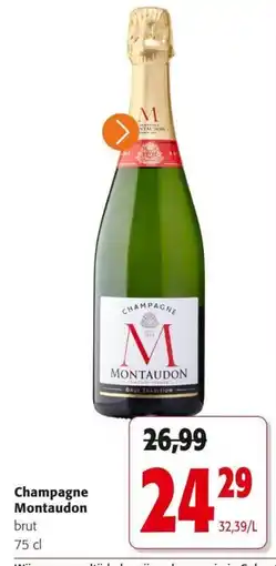 Colruyt Champagne Montaudon aanbieding