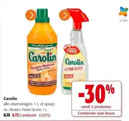Colruyt Carolin alle vloerreinigers aanbieding
