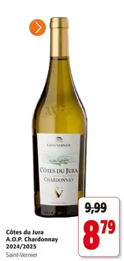 Colruyt Côtes du Jura A.O.P. Chardonnay aanbieding