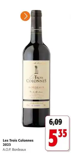 Colruyt Les Trois Colonnes 2023 aanbieding