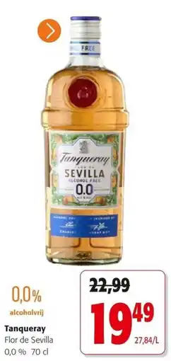 Colruyt Tanqueray Flor de Sevilla aanbieding