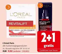 Colruyt L'Oréal Paris Revitalift dagcrème aanbieding