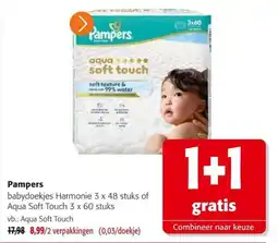 Colruyt Pampers babydoekjes Harmonie aanbieding