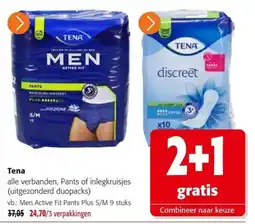 Colruyt Tena alle verbanden, Pants of inlegkruisjes aanbieding