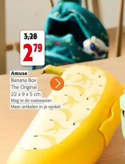 Colruyt banana box the original aanbieding