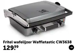 AVEVE Fritel wafelijzer Waffletastic CW3638 aanbieding