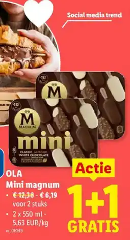 Lidl Ola mini magnum aanbieding