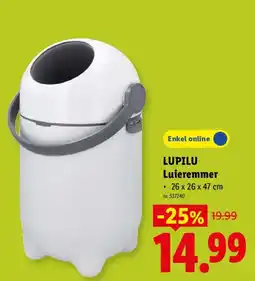 Lidl Lupilu luieremmer aanbieding