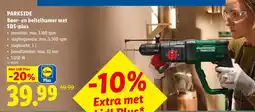 Lidl Boor- en beitelhamer met SDS-plus aanbieding